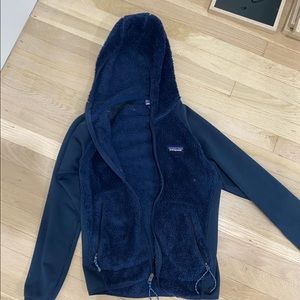 Patagonia fleece hoodie jacket.xs